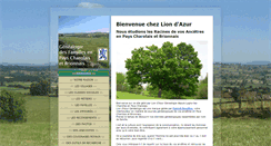 Desktop Screenshot of genealogie-familles-charolais-brionnais.com